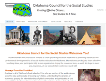 Tablet Screenshot of okcss.org